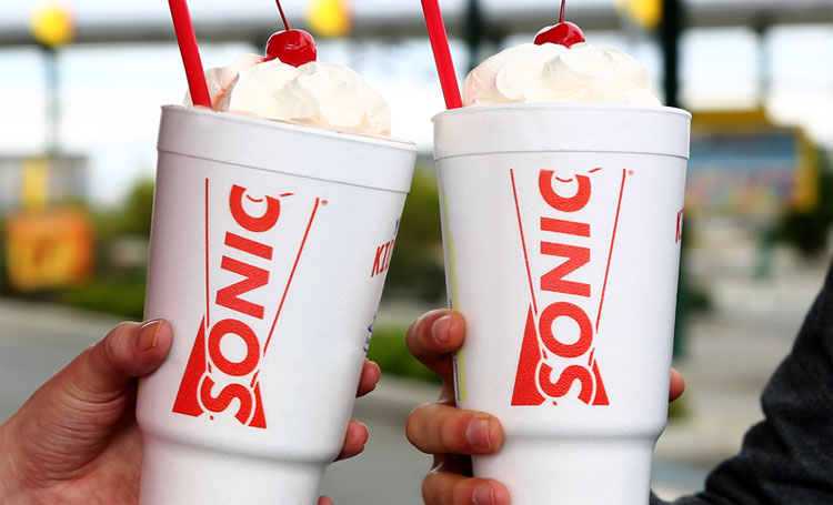 healthiest drink from sonic
